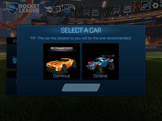 Rocket League Hot Wheels RC