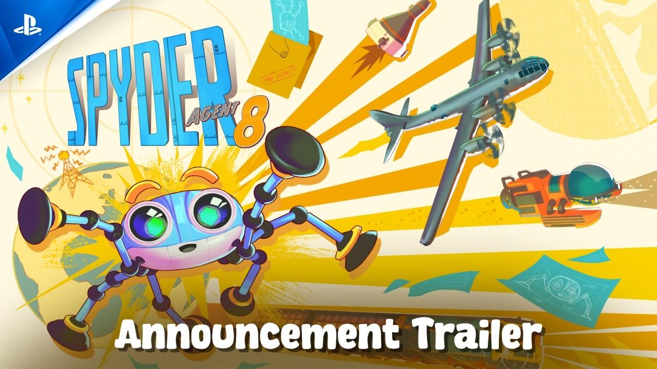 Spyder: Agent 8 - Announcement Trailer | PS5 Games