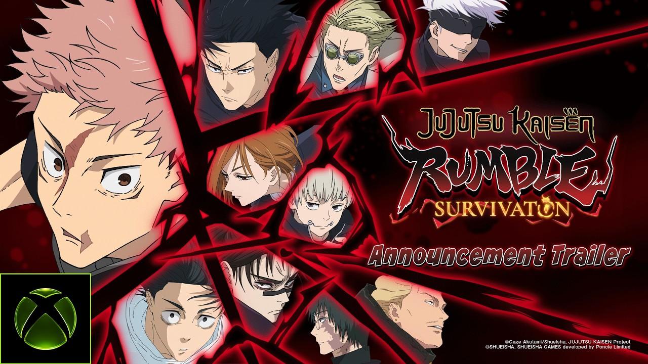 JUJUTSU KAISEN RUMBLE: SURVIVATON Announcement Trailer