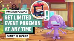 Pokemon Pokopia Exploit - Get Limited Event Pokemon ANY Time