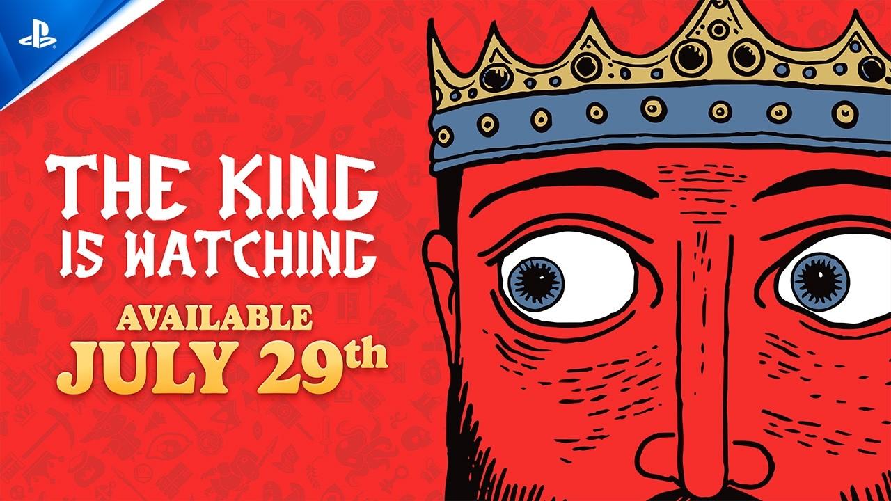 The King Is Watching - Release Date Announcement Trailer | PS5 Games