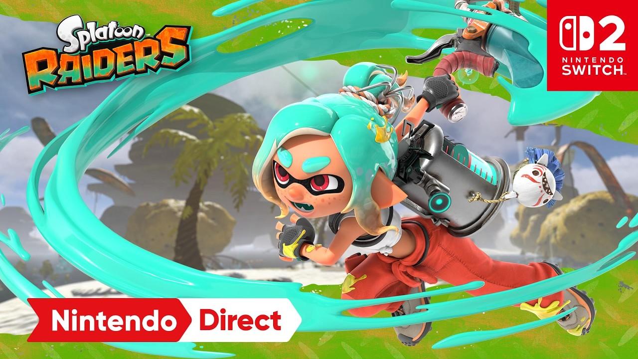 Splatoon Raiders  Nintendo Direct 6.9.2026