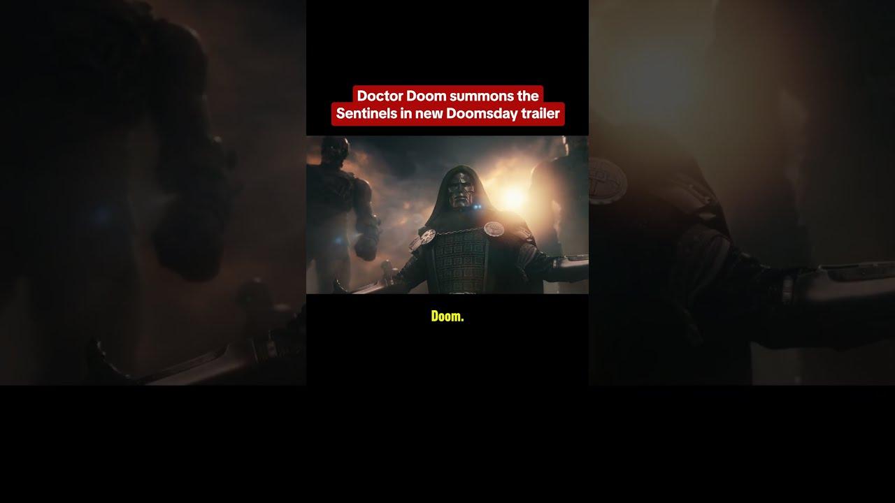 RDJ says "I am Doom" in the new Avengers: Doomsday Special Look! #d23 #avengers #doomsday #trailer