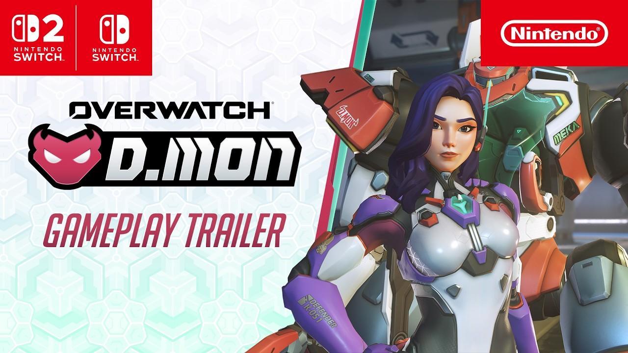 Overwatch  D.Mon New Hero Gameplay Trailer  Nintendo Switch 2