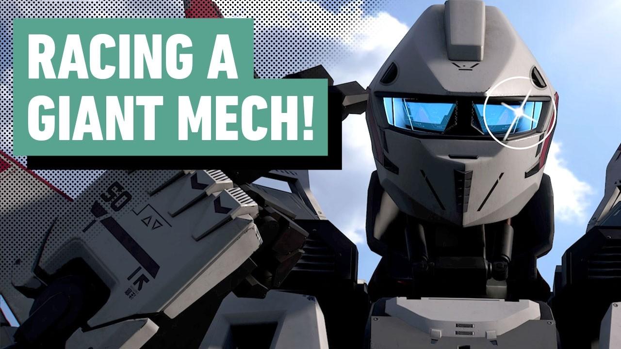 Forza Horizon 6: Racing a Giant Mech (4K 60fps Gameplay)