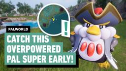 Palworld - Get This Overpowered Pal Early! (High Level Penking Lux)