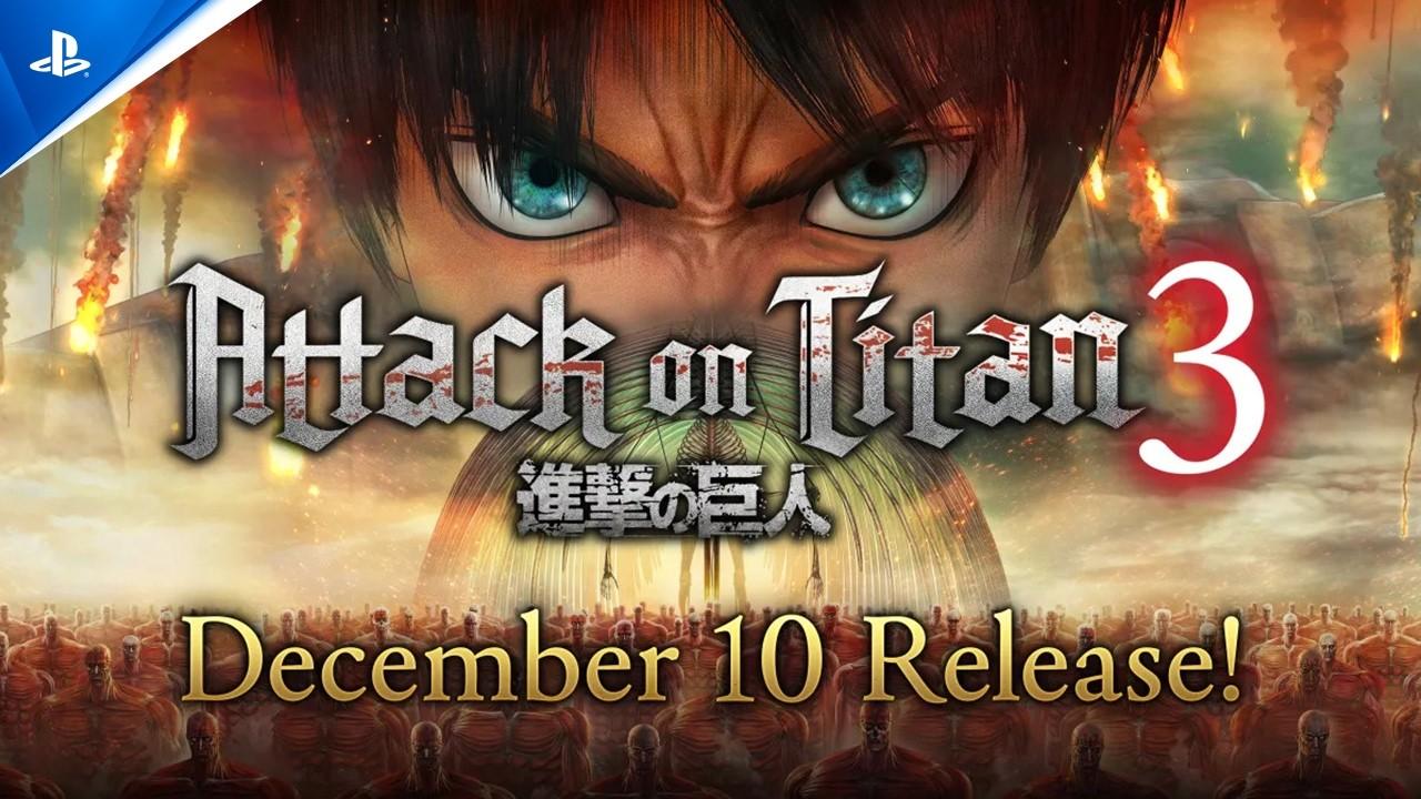 Attack on Titan 3 - Gameplay Reveal Trailer | PS5 Games