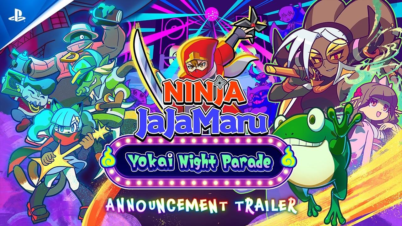 Ninja Jajamaru: Yokai Night Parade - Announcement Trailer | PS5 Games
