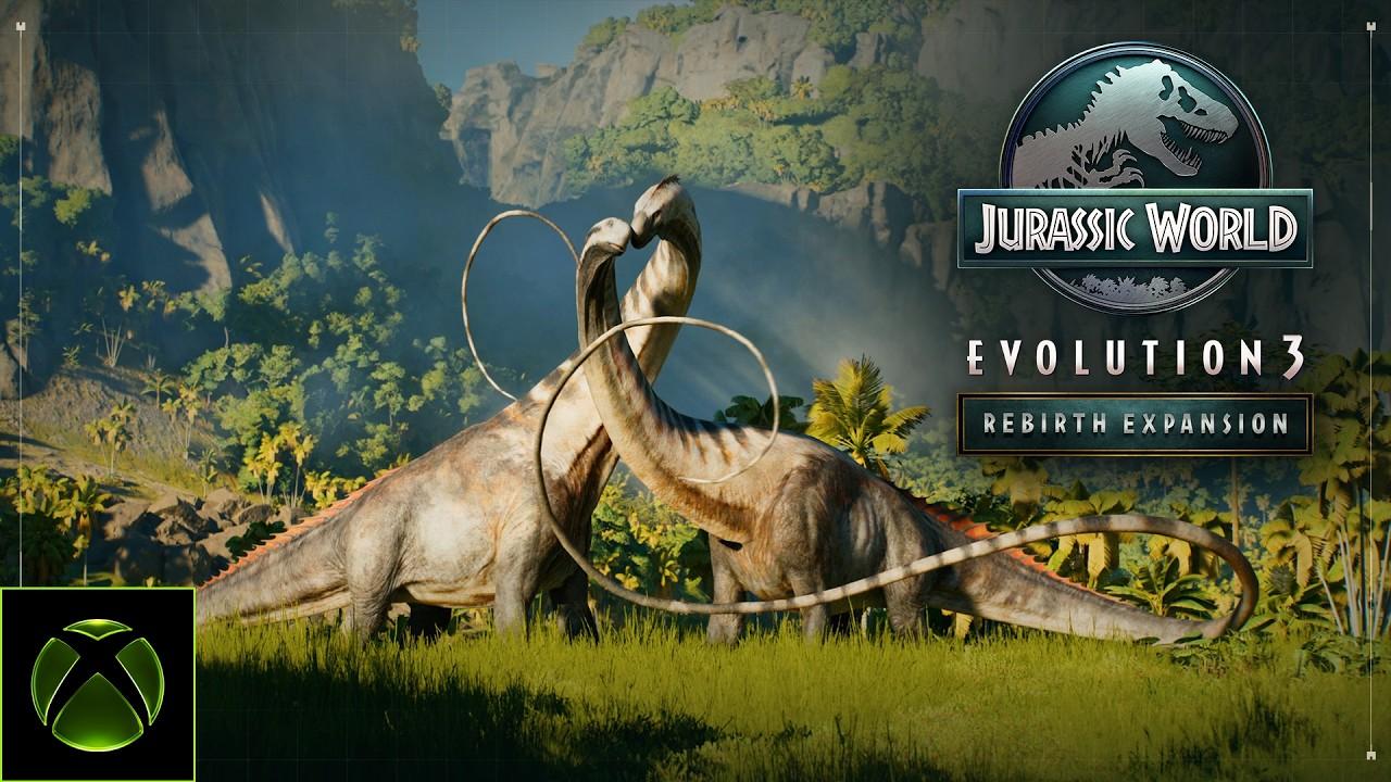 Jurassic World Evolution 3: Rebirth Expansion - Launch Trailer
