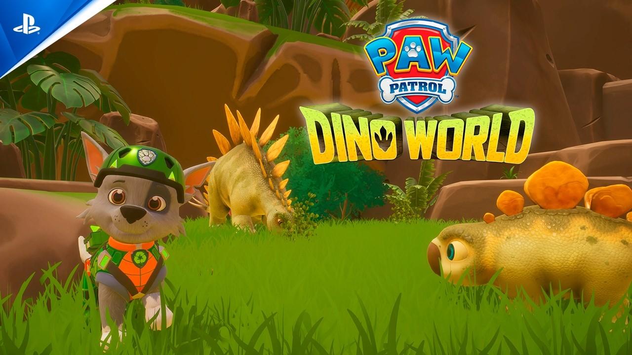 PAW Patrol Dino World - Gameplay Reveal Trailer | PS5 & PS4 Games