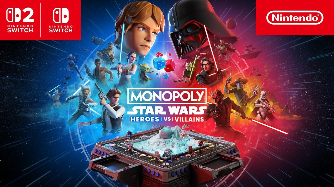 Monopoly: Star Wars Heroes vs. Villains  Launch Trailer  Nintendo Switch 2