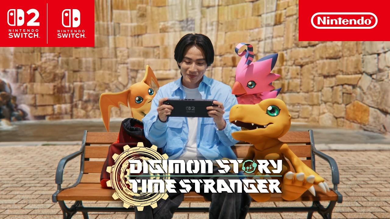 Digimon Story Time Stranger  Live Action Launch Trailer  Nintendo Switch 2