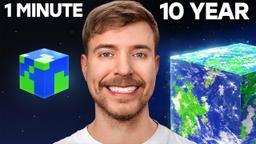 1 Minute vs 10 Year Build Challenge