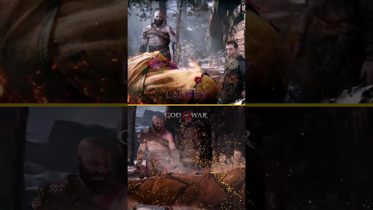 Comparing God of War's Burial Scene to God of War Laufey