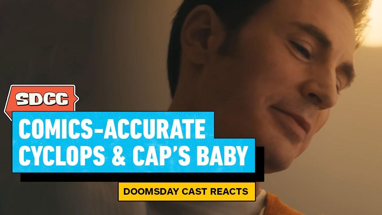Avengers: Doomsday Cast on Cyclops Comic Suit and Caps Baby (Who May Be A Dream?) | Comic Con 2026