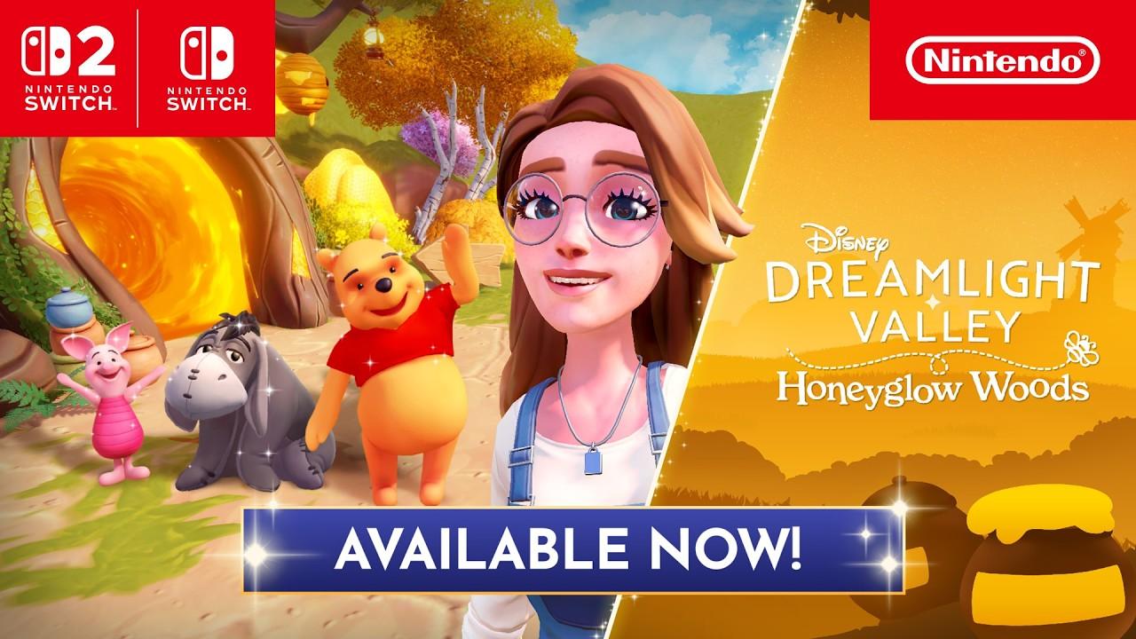 Disney Dreamlight Valley: Honeyglow Woods  Launch Trailer  Nintendo Switch 2