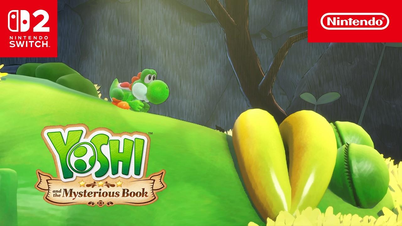 Yoshi and the Mysterious Book  An Appetite for Discovery  Nintendo Switch 2