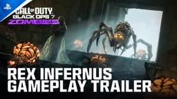 Call of Duty: Black Ops 7 - Rex Infernus Zombies Trailer | PS5 & PS4 Games