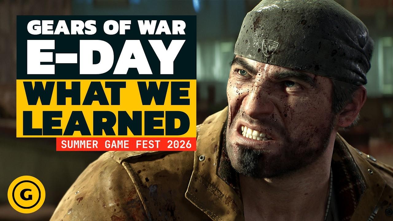 9 NEW Details We Learned About Gears of War E-Day