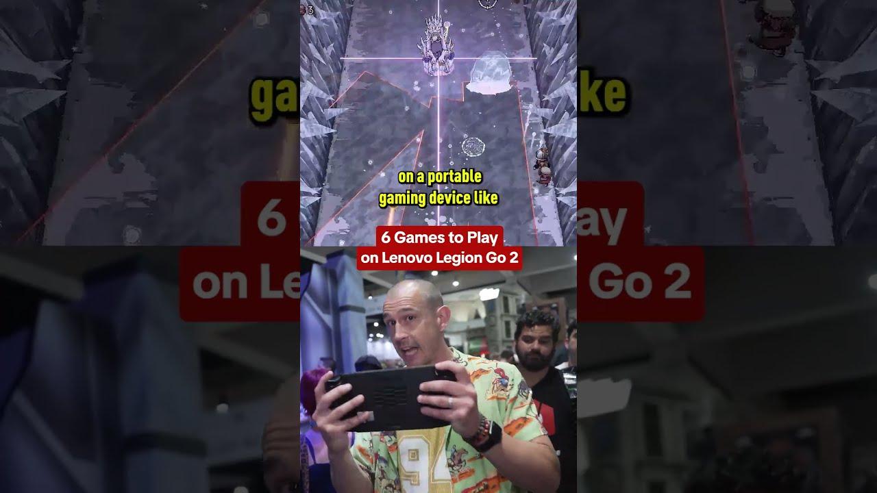 6 Xbox Game Pass games we recommend on the Lenovo Legion Go 2. Presented by @lenovolegion #sdcc