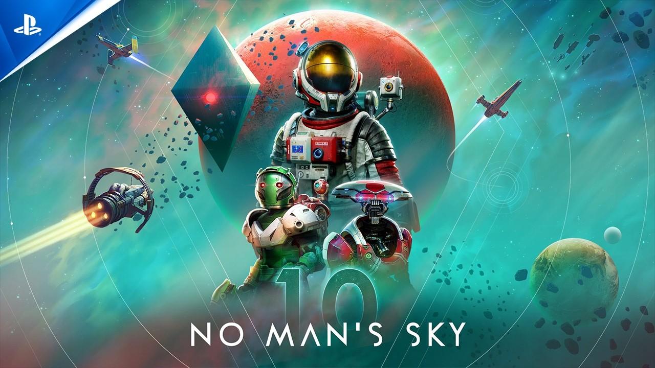 No Man's Sky - 10th Anniversary Trailer | PS5, PS4, PS VR2 and PSVR Games