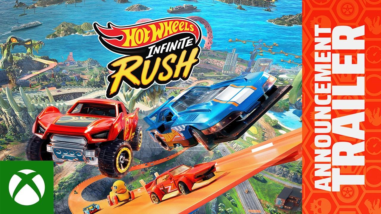 Hot Wheels Infinite Rush  Announcement Trailer