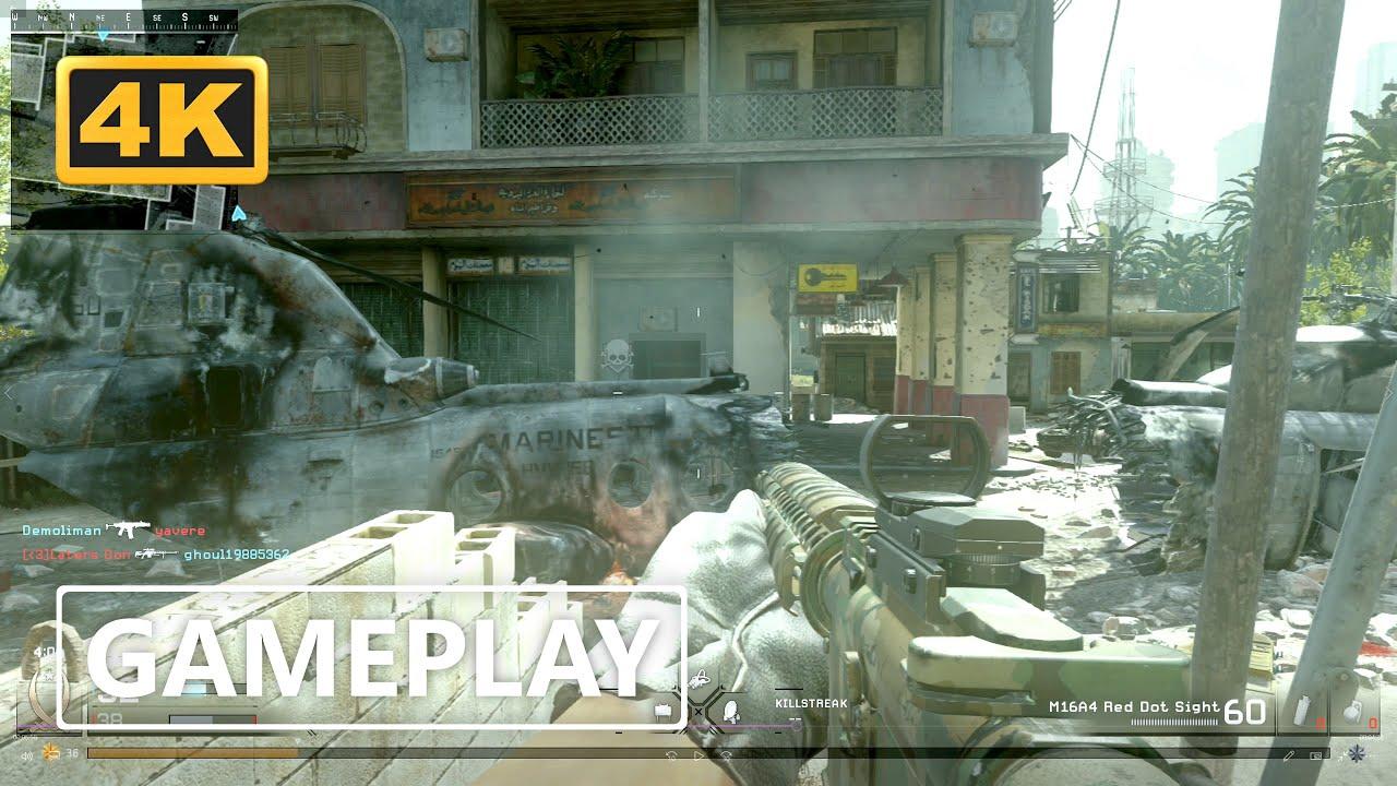 Call of Duty 4: Modern Warfare Multiplayer Gameplay 4K - YouTube