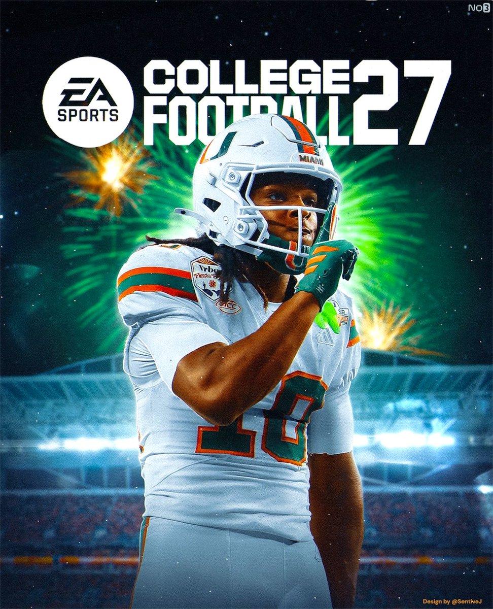EA SPORTS has announced Hurricanes sophomore WR Malachi Toney as the ...