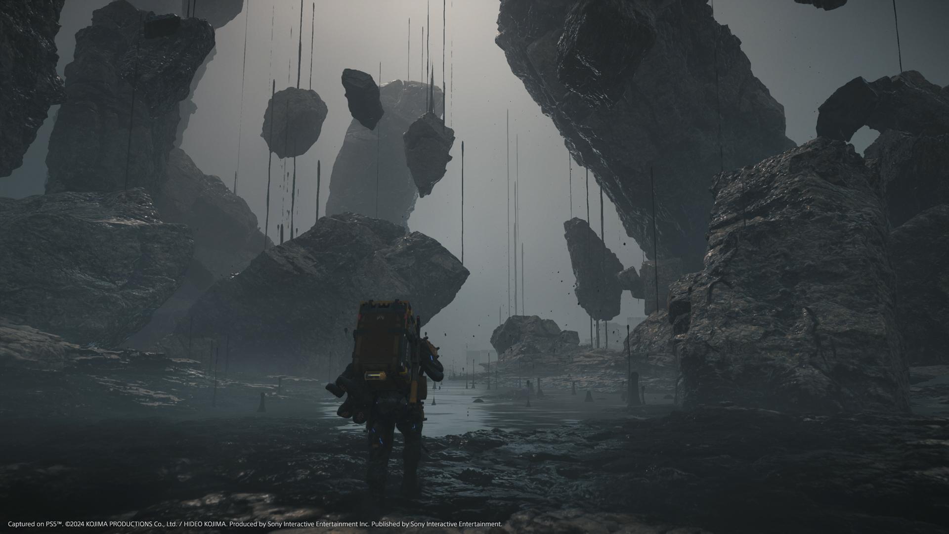 Death Stranding 2: On The Beach HD Wallpaper - Mystical Game World