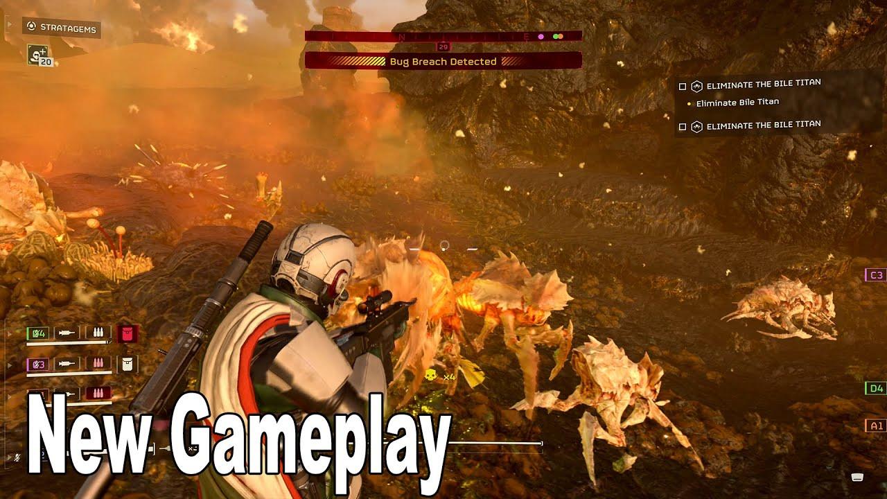 Helldivers 2 New Gameplay Official 4K - YouTube