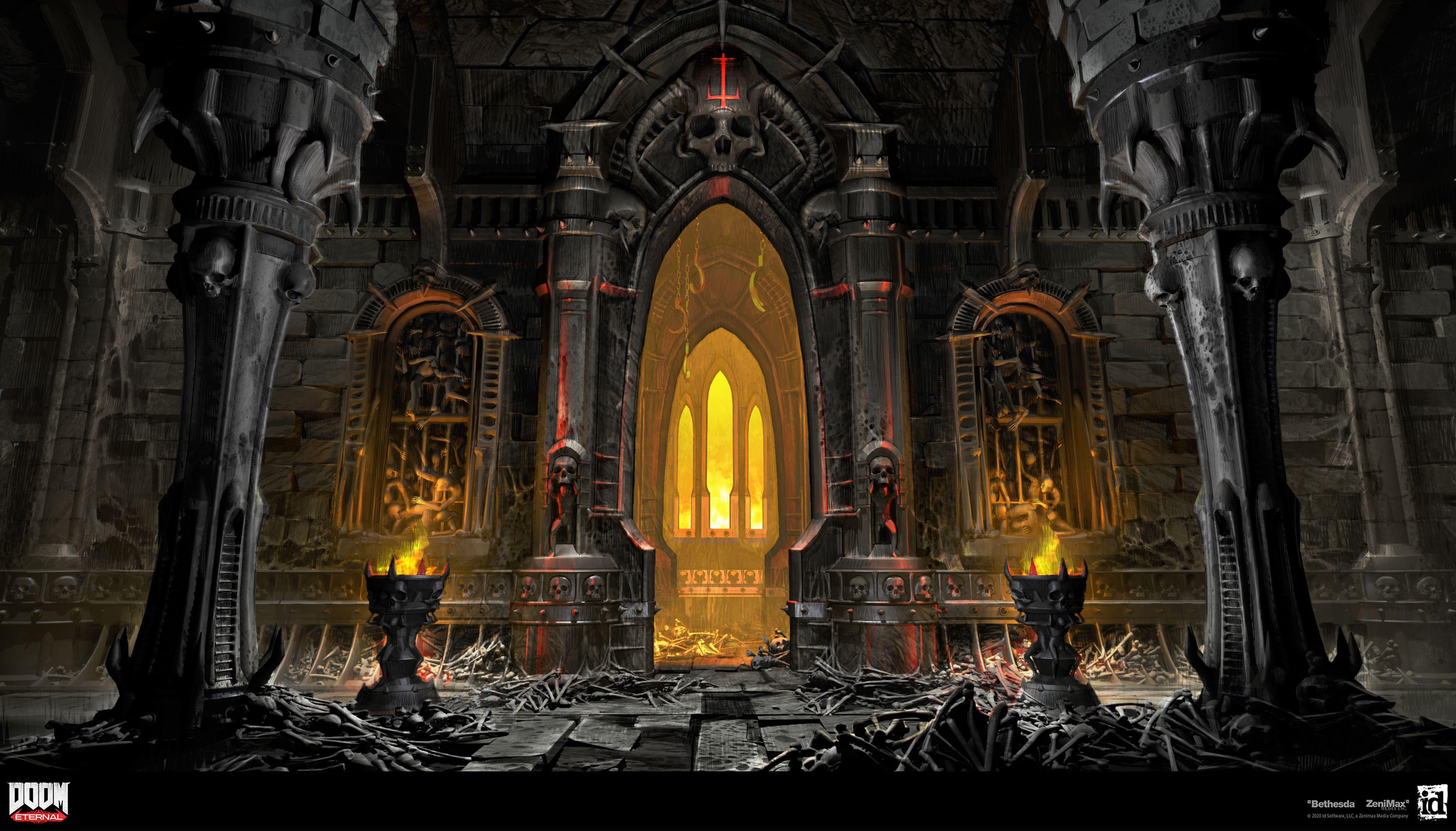 Pin on Doom Eternal Concept Art