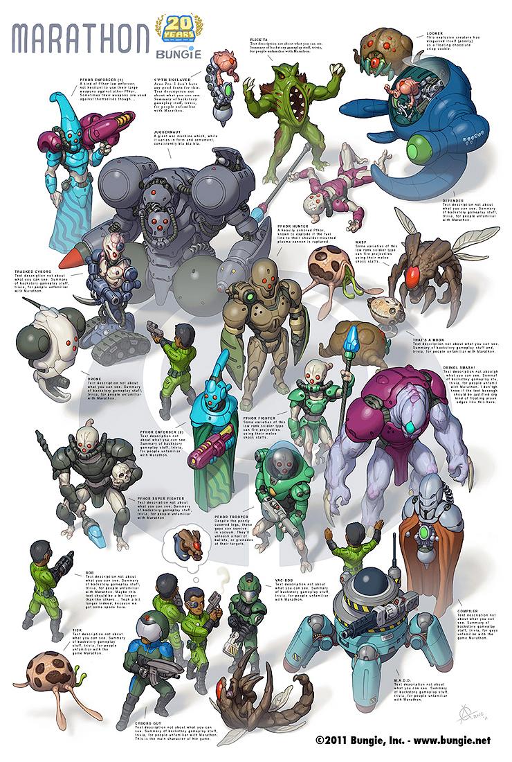Really cool take on characters from Marathon. : r/Marathon