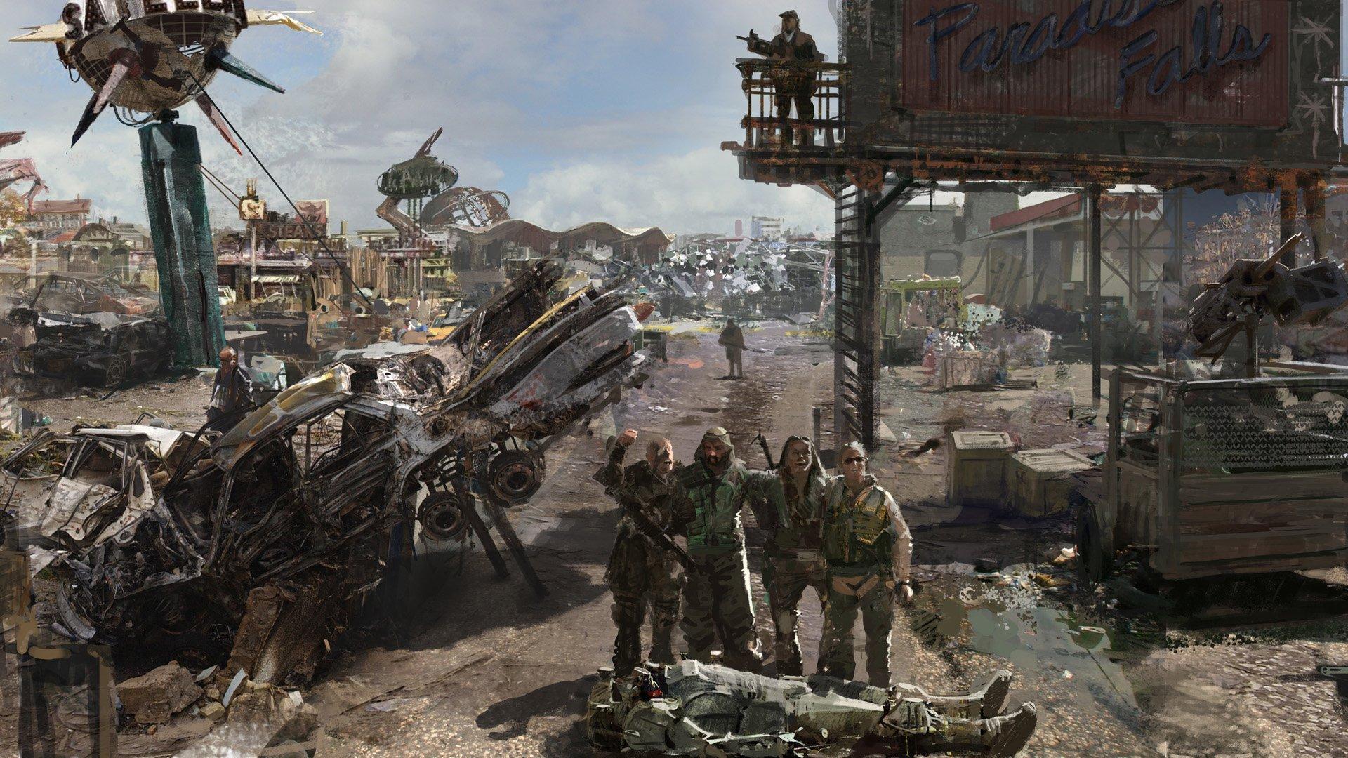 Fallout 3 HD Wallpaper: Post-Apocalyptic Game Scene in Stunning Detail ...