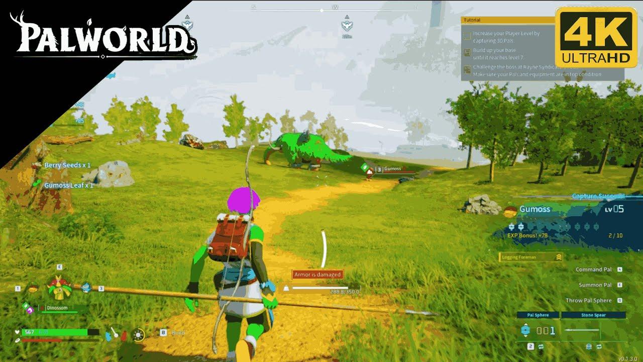 Palworld Gameplay Ultra Graphics ( 4K 60FPS ) - YouTube