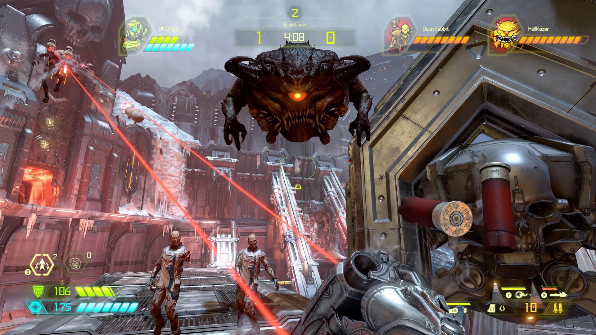 New Doom Eternal screenshots showcase the new multiplayer mode, Battlemode