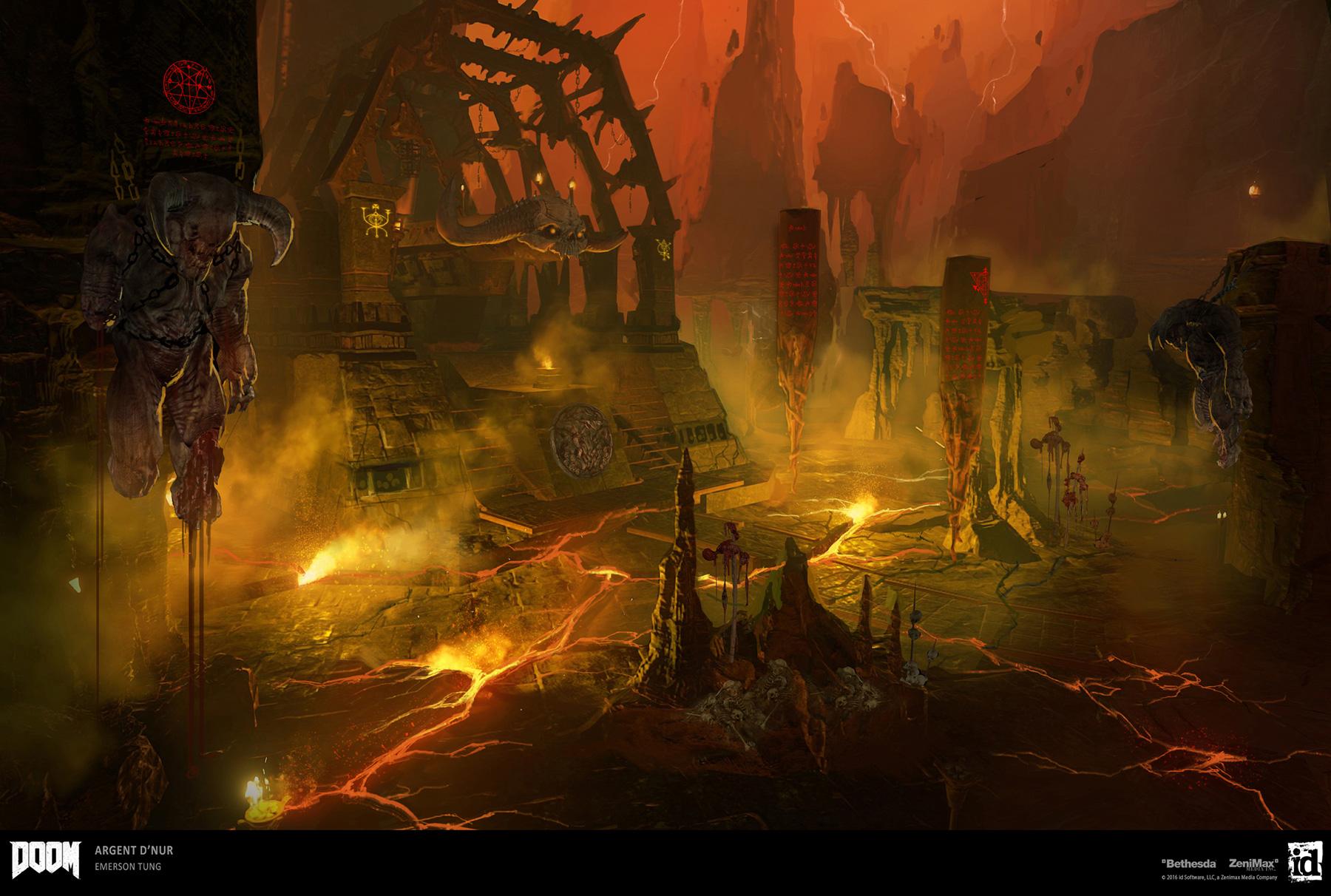 DOOM Concept Art by Emerson Tung | Concept Art World