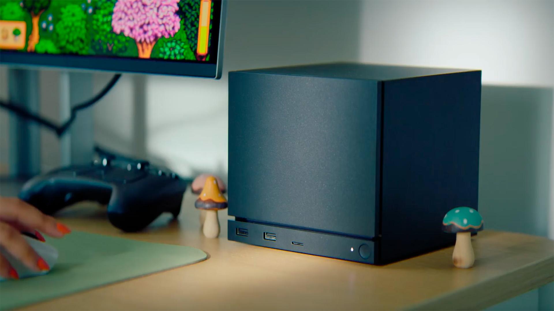 Steam Machine can transform into Portal Companion Cube with custom skin ...
