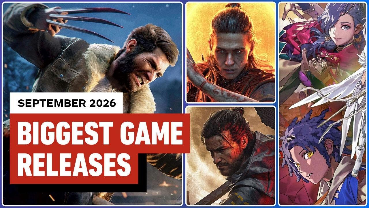 The Biggest Game Releases of September 2026