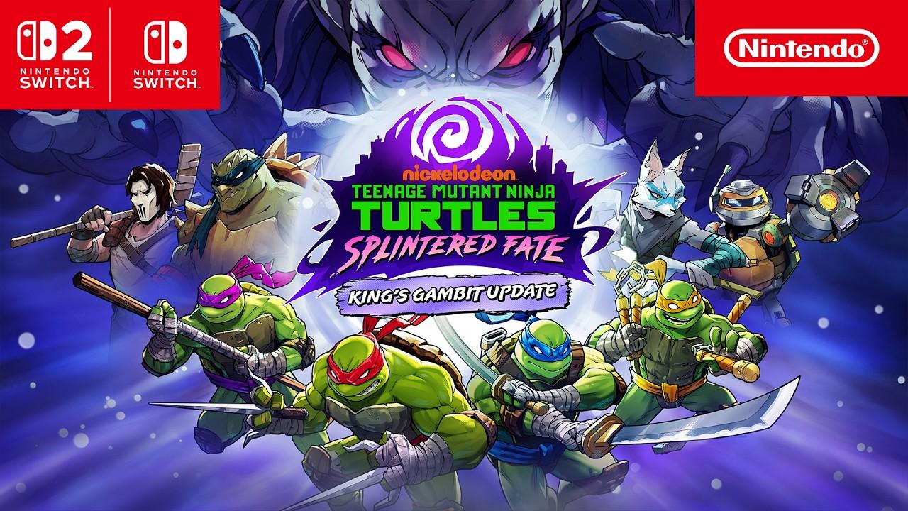 Teenage Mutant Ninja Turtles: Splintered Fate King's Gambit Update Nintendo Switch 2