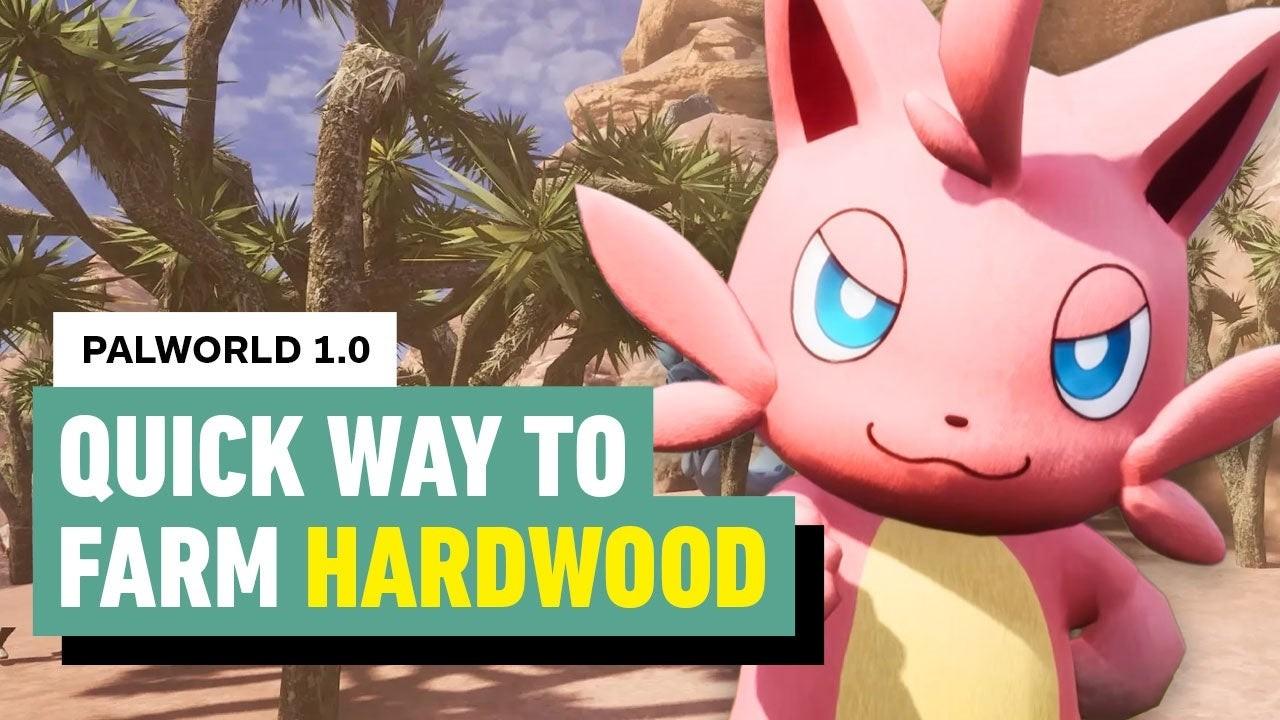 Palworld 1.0 - Best Ways to Get Hardwood Quickly!