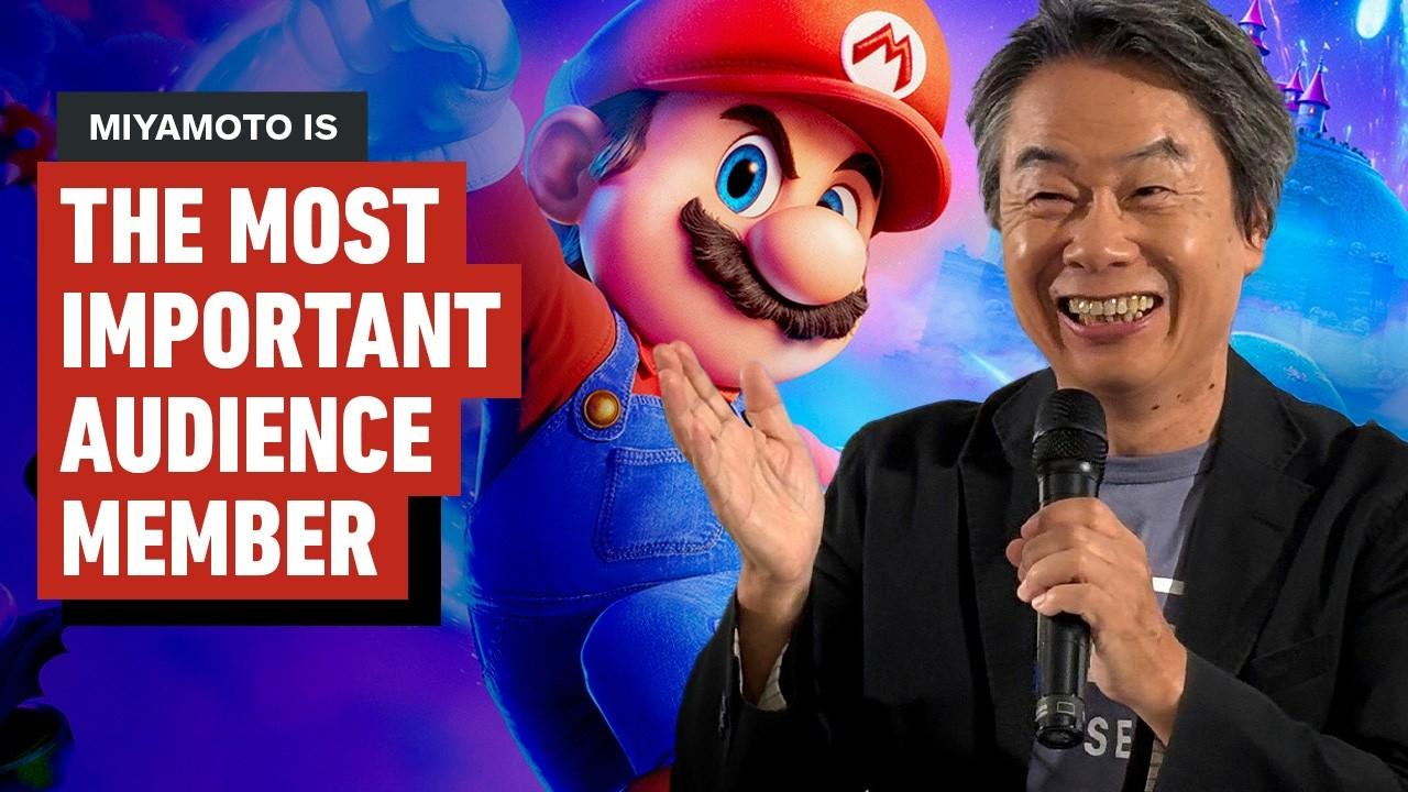 Miyamoto is the Most Important Audience Member