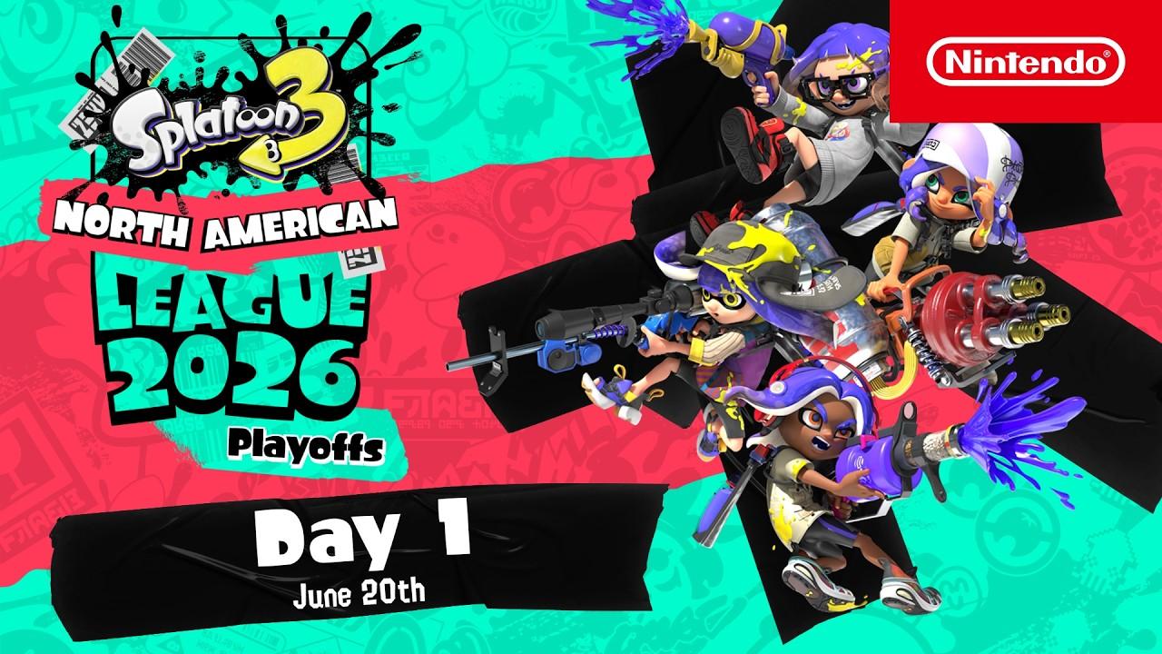 Splatoon 3 North American League 2026 Playoffs - Day 1 6.20.2026