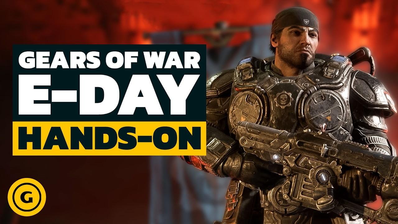 E-Day Is The Best Gears Has Ever Felt | Horde and Versus Hands-On Impression