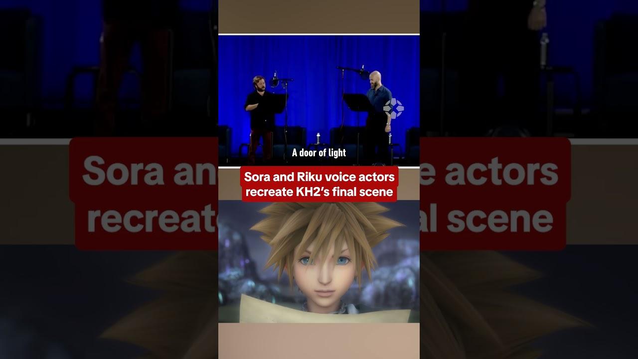 Kingdom Hearts 2 Final Scene Performed By Haley Joel Osment (Sora) & David Gallagher (Riku)! #d23