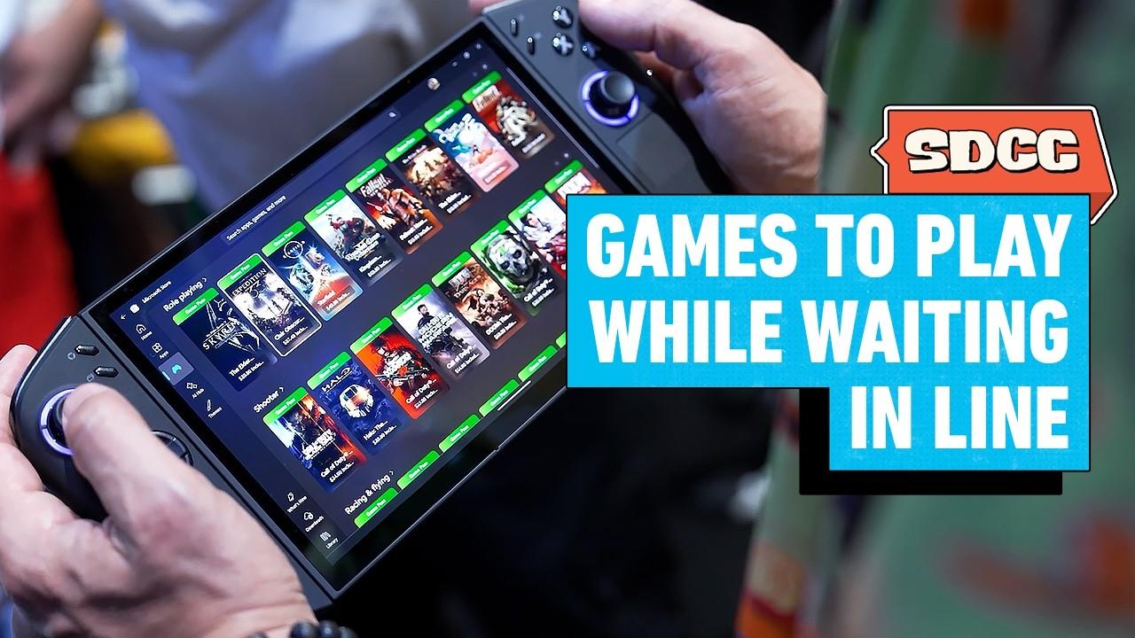 Video Games to Play While Waiting in Line | Comic-Con 2026