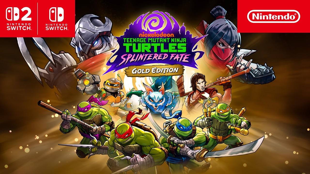Teenage Mutant Ninja Turtles: Splintered Fate - Gold Edition Nintendo Switch 2