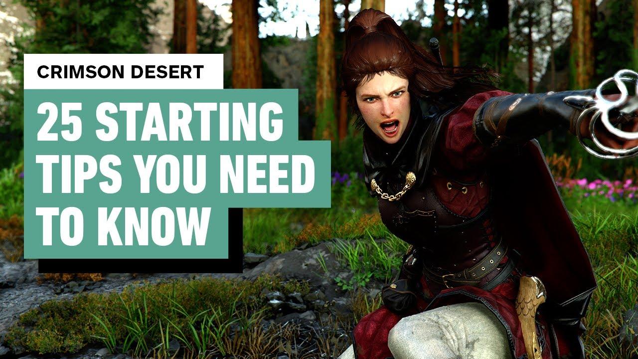 25 Things You Need to Know Before Playing Crimson Desert