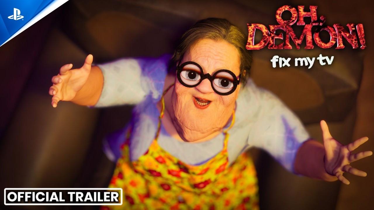 Oh Demon! Fix My TV - Announcement Trailer | PS5 Games